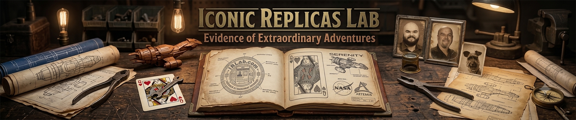 IRLab.com - Iconic Replicas Lab Banner